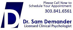 Dr. Sam Demander, Parker,CO Therapist Colorado Counseling